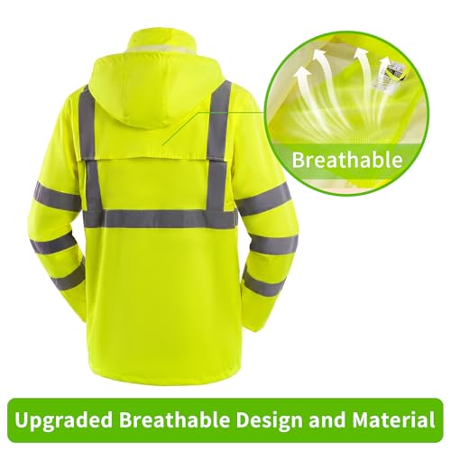 Hi Vis Rain Suit