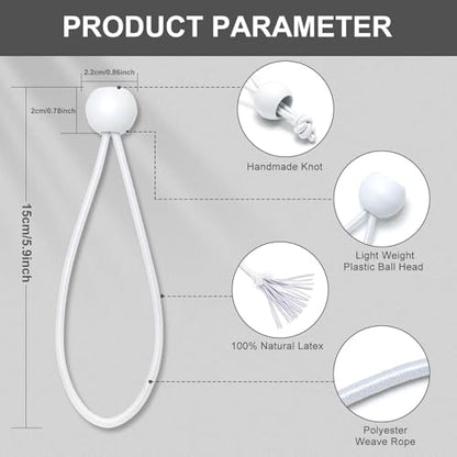 30PCS Ball Bungee Cords