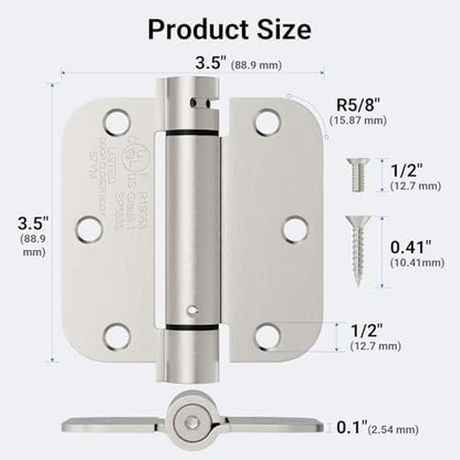 Self Closing Door Hinges 4 Inch