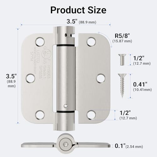 Self Closing Door Hinges 4 Inch