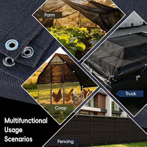 Black Shade Tarp