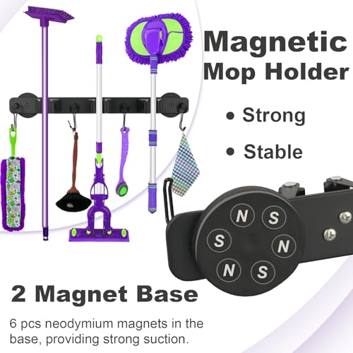 Strong Magnetic Mop Broom Holders