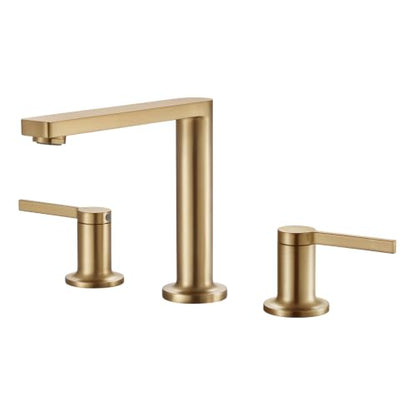 Bathroom Sink Faucet 3 Hole (Champagne Bronze / 1.2 GPM)
