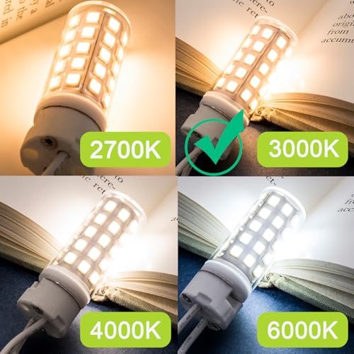 4 Pack G4 LED Bulb 12V 4W (Warm White 3000k)
