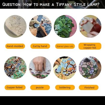Tiffany Style Mini Table Lamp