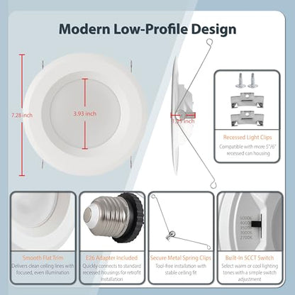 6 Inch LED Recessed Lighting