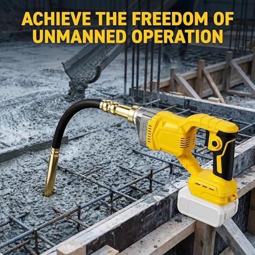 Handheld Concrete Vibrator 800W Cordless Vibrating Tool