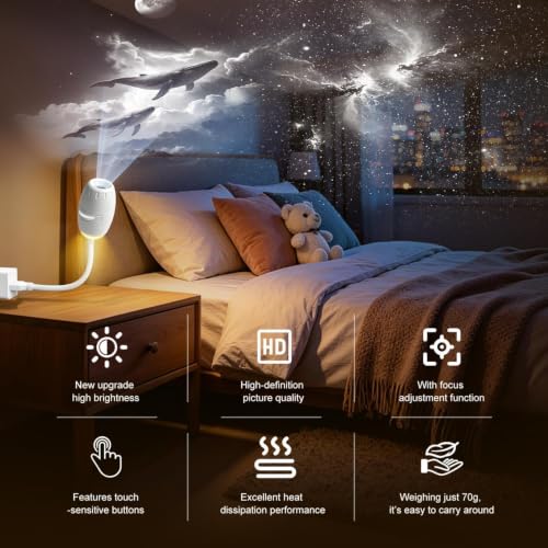 Galaxy Night Light Projector
