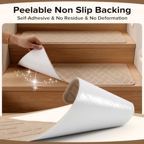 Non Slip Stair Treads for Wooden Steps