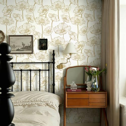 Peel and Stick Wallpaper Floral Wallpaper Self