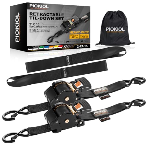 Retractable Ratchet Straps