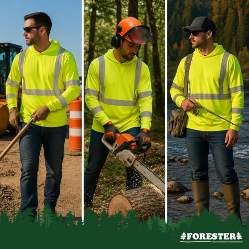 High Visibility Construction Shirts for Men