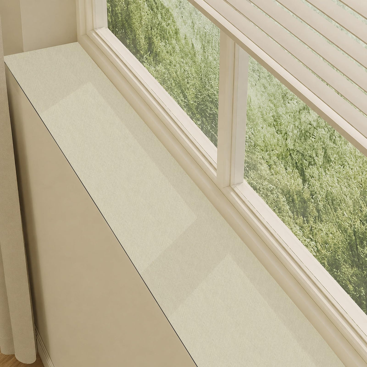 Narrow Window Sill Mat (Beige / 6" x 6'7" (Rectangular))