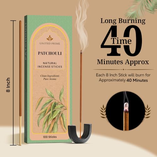Natural Patchouli Incense Sticks (Patchouli)
