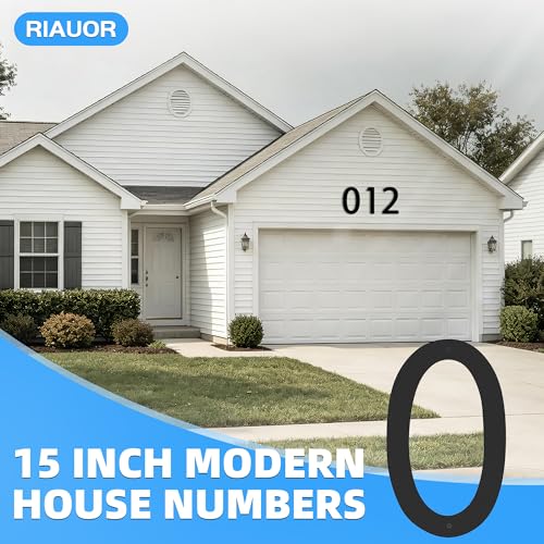 15 Inch Extra Large House Numbers