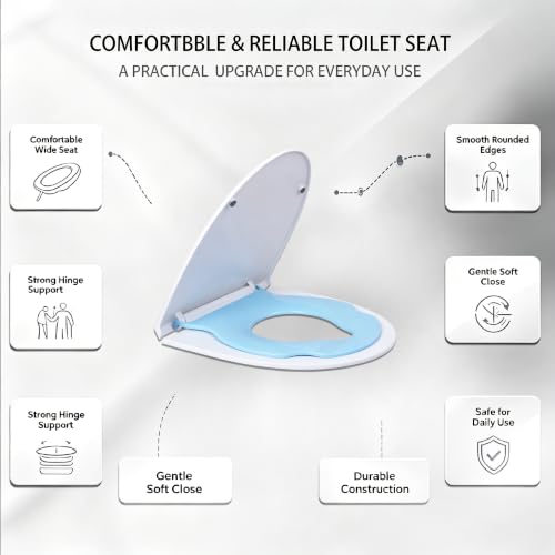 Toilet Seat with Built