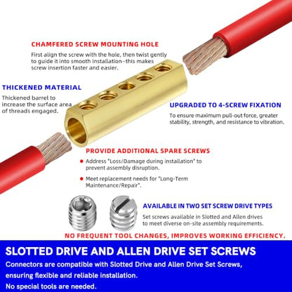 Mechanical Screw Splice Connectors