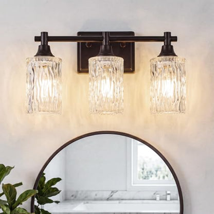 Modern 3 Light Bathroom Light Fixtures (Oil-Rubbed Bronze / 3-light)