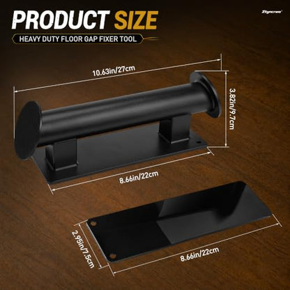 Floor Gap Fixer Tool with Rubber Mallet Hammer for Laminate