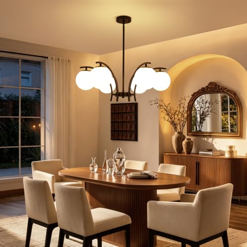 Modern Sputnik Chandelier for Dining Room Light Fixture