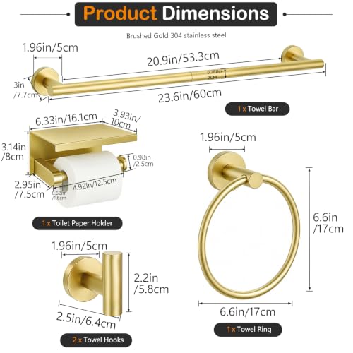 Bathroom Hardware Accessories Set