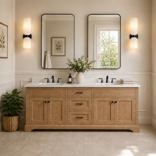 Milk Glass Bathroom Wall Sconces Set of Two