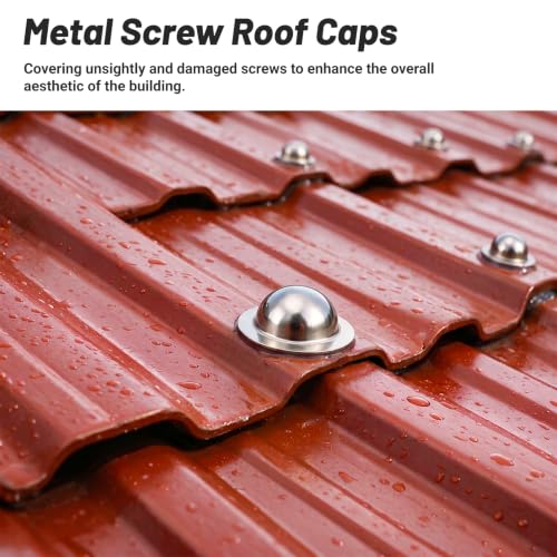 50 Pcs Metal Roof Screw Caps