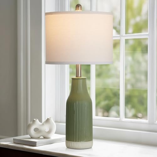 Ceramic Table Lamps Set of 2 for Living Room