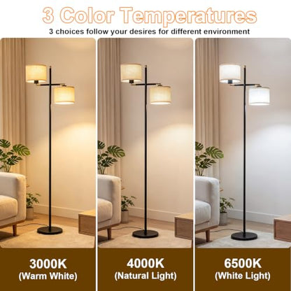 Black Floor Lamp for Living Room