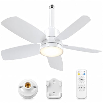 Socket Fan Light with Remote