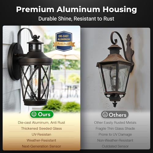 Motion Sensor Outdoor Porch Lights