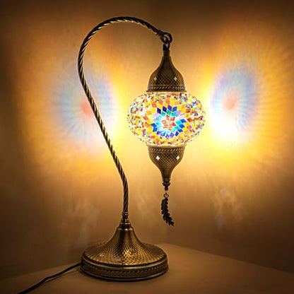 Turkish Moroccan Mosaic Table Lamp