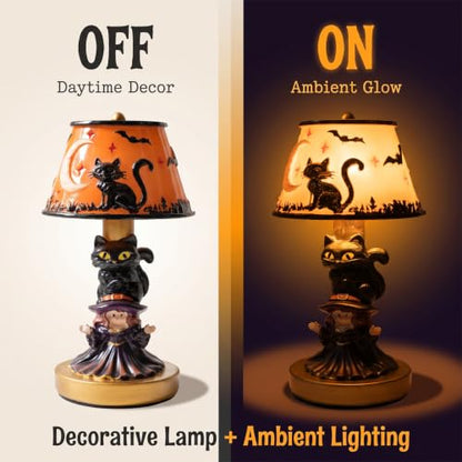 Handmade Halloween Painted Lamp