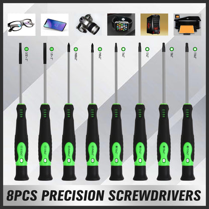 118 Piece Magnetic Screwdriver Set with Plastic Racking (Durable)