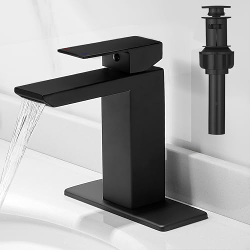 Bathroom Faucets 1 & 3 Hole Vanity Faucet with Drain