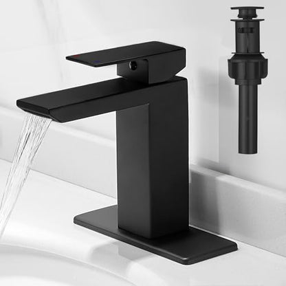 Bathroom Faucets 1 & 3 Hole Vanity Faucet with Drain