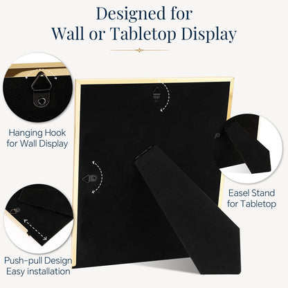 8x10 Scalloped Enamel Picture Frame (Oxblood Burgundy / 8x10)