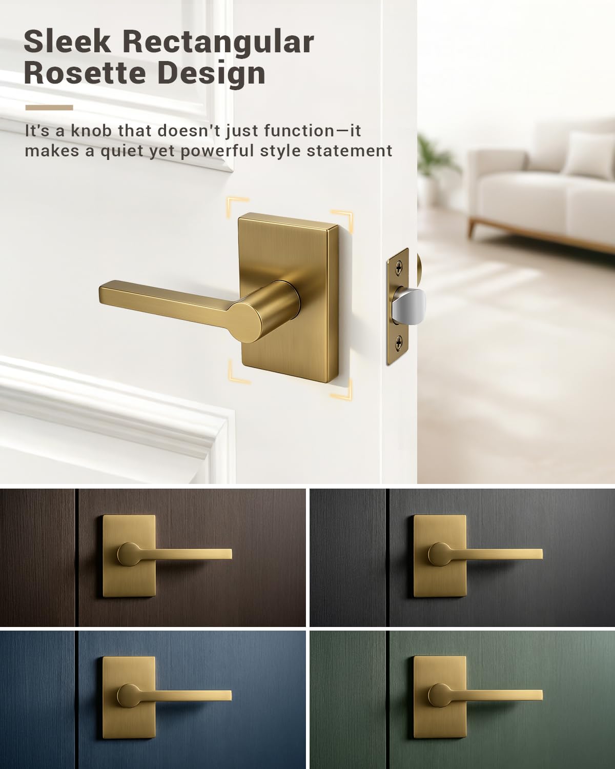 Champagne Bronze Door Knobs (Champagne Bronze)