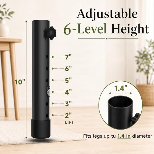 Multi Hole Folding Legs Table Extension