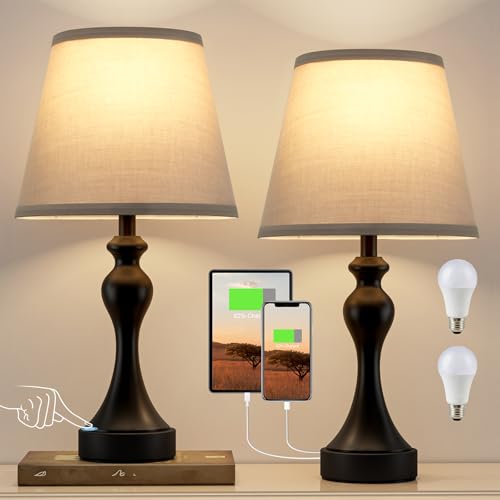 Bedroom Lamps Set of 2