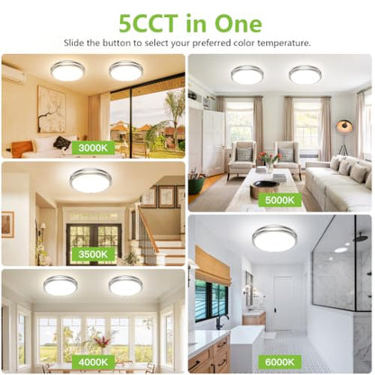 Flush Mount LED Ceiling Light Fixture