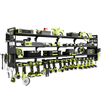 Large Power Tools Organizer Wall Mount