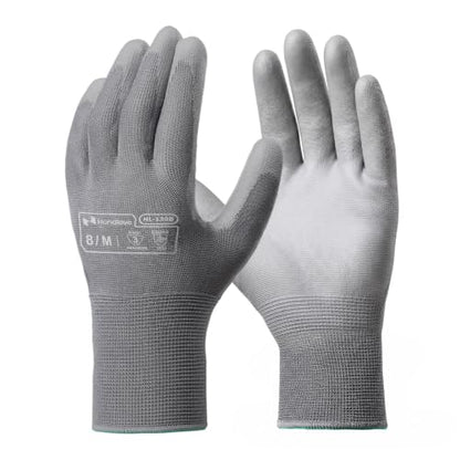 PU Coated Work Gloves 15 Pairs
