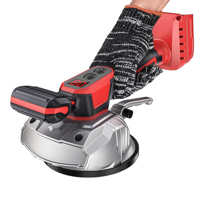 Cordless Tile Vibration Tool Compatible with Milwaukee 18V (Red -8 Speed)