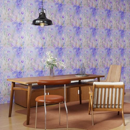 Floral Peel and Stick Wallpaper Vintage Contact Paper Removable Vinyl Wall Covering for Bedroom Bathroom Kitchen Cabinets
