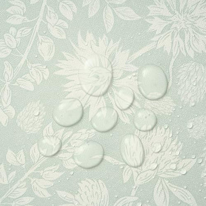 Green Floral Wallpaper Peel and Stick Contact Paper Leaf Modern Boho Farmhouse Wall Paper Self Adhesive Removable Wallpaper for Bathroom and Bedroom Vinyl 17.3"x78.7" (Light Green / 17.3" x 78.7")