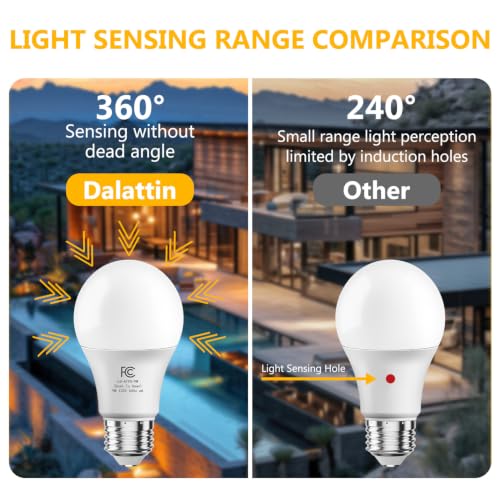 A19 Dusk to Dawn Light Bulbs