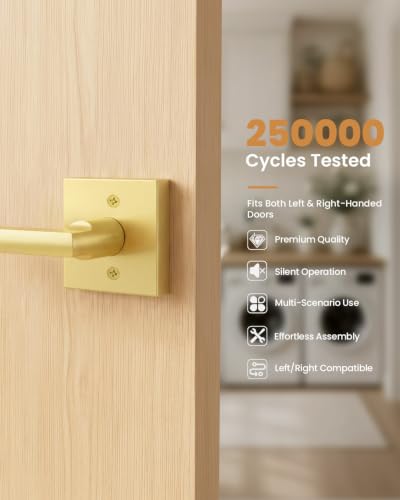 Square Interior Door Handles