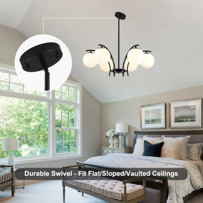 Modern Sputnik Chandelier for Dining Room Light Fixture