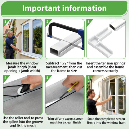 46" x 46" Window Screen Kit (46'' x 46'')